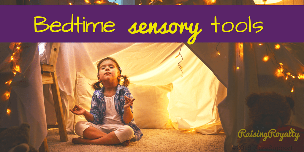 Why won't my kid go to sleep? Sometimes it's because there's a sensory issue. Here are the tools you need to help your kid sleep better, every night.