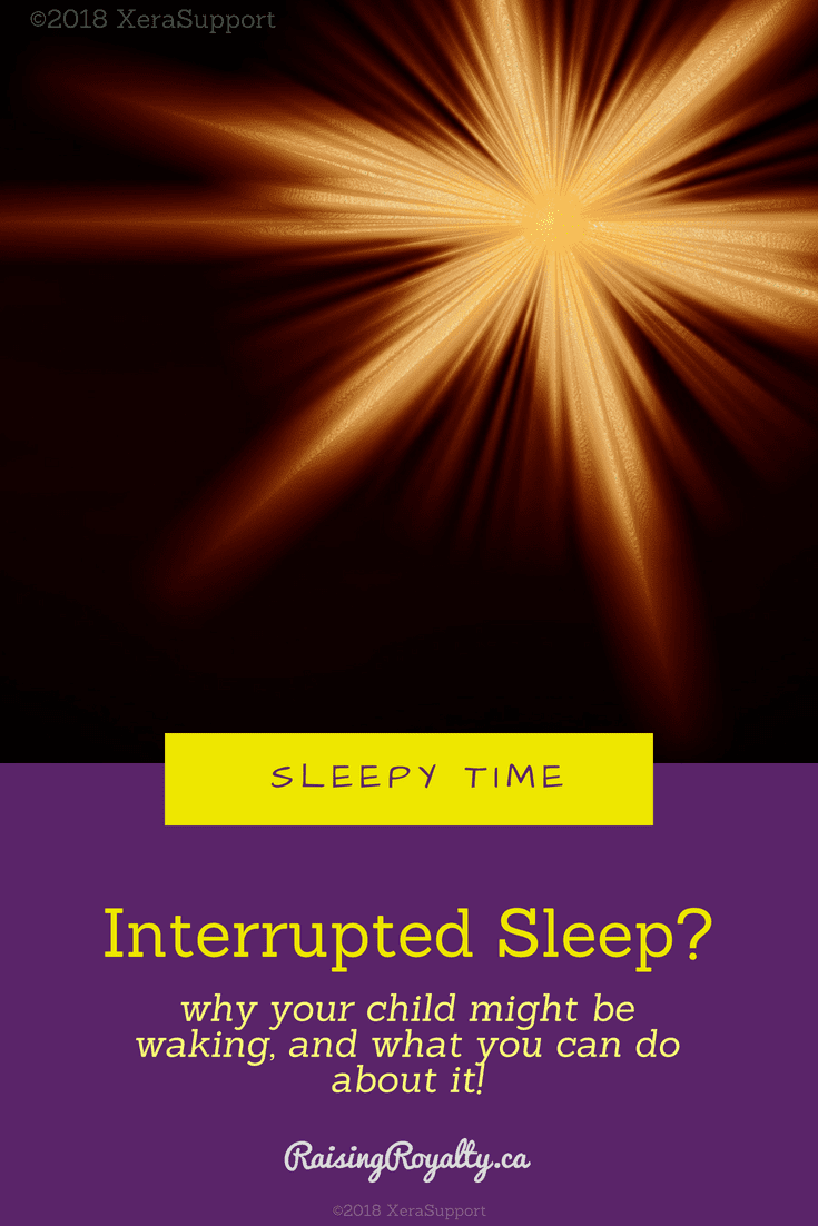 Is your sleep interrupted because your child is waking? 